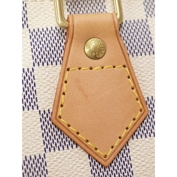 Louis Vuitton Damier White Speedy Azur Handbag - Picture 8 of 8